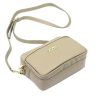 MiaMore 01-062 GOLD homokszínű női bőr válltáska, oldaltáska 18.5 x 13.5 x 7.5 cm