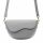 Luka 20-063 szürke női bőr válltáska, oldaltáska, crossbody 26 x 16 x 9 cm