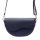 Luka 20-063 navy kék női bőr válltáska, oldaltáska, crossbody 26 x 16 x 9 cm