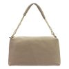 Luka 20-066 taupe női bőr válltáska 23 x 16 x 8.5 cm 