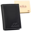 Wild N4-P-SCR fekete férfi bőr pénztárca 10.3 x 12.5 x 3 cm