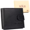 Wild N992L-P-SCR fekete férfi bőr pénztárca 10,5 x 12,5 x 3 cm