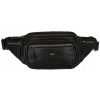 Peterson PTN WB-2506-COM fekete férfi marhabőr övtáska 34 x 13 x 7 cm