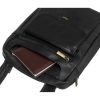 Peterson PTN PR-99-NDM fekete férfi bőr oldaltáska 18 x 21 x 8 cm 