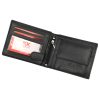Money Kepper KK 04 fekete férfi bőr pénztárca 12.5 x 10 x 3 cm