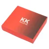 Money Kepper KK 12 fekete férfi bőr pénztárca 13 x 9.5 x 3 cm