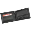 Money Kepper KK 12 fekete férfi bőr pénztárca 13 x 9.5 x 3 cm