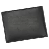 Money Kepper KK 12 fekete férfi bőr pénztárca 13 x 9.5 x 3 cm