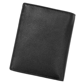   Money Kepper KK 18 fekete férfi bőr pénztárca 10 x 12.5 x 3 cm