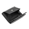 Money Kepper CC 3652 fekete bőr pénztárca 9 x 7 x 2.5 cm