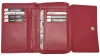 Giorgio Carelli piros pénztárca 13,3 × 9,6 cm