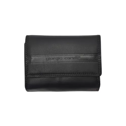 496450 002 Giorgio Carelli pénztárca fekete RFID