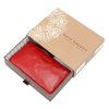 Mato Grosso 0747/17-40 RFID piros női bőr pénztárca 14 x 8 x 1.5 cm