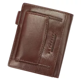   EL FORREST 543-28 RFID barna férfi bőr pénztárca 9 x 11 x 2.5 cm