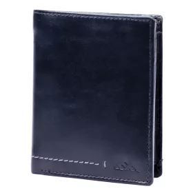   EL FORREST 554-301 navy férfi marhabőr pénztárca RFID 10 x 12.5 x 3 cm