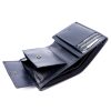 EL FORREST 554-301 navy férfi marhabőr pénztárca RFID 10 x 12.5 x 3 cm