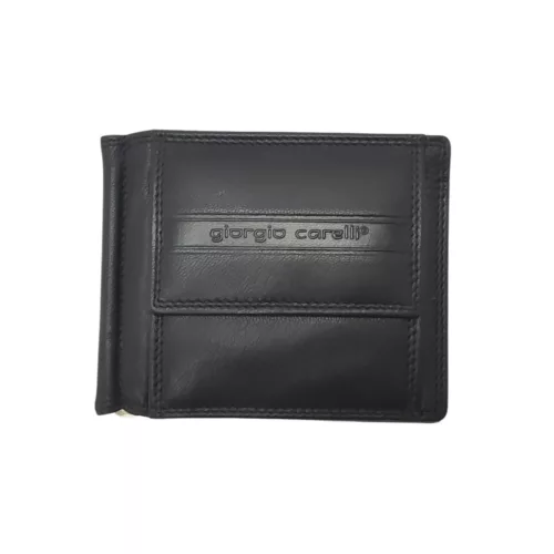 497500 002 Giorgio Carelli dollár pénztárca fekete
