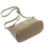 MiaMore 01-013 taupe női bőr válltáska, oldaltáska 24 x 16 x 11 cm