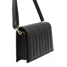 Luka 20-068 fekete női bőr válltáska 24 x 17 x 8.5 cm