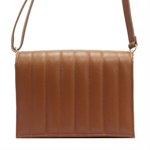 Luka 20-068 konyak női bőr válltáska 24 x 17 x 8.5 cm