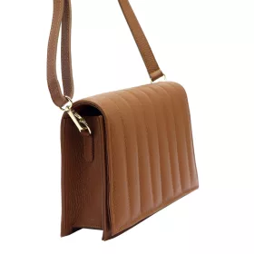 Luka 20-068 konyak női bőr válltáska 24 x 17 x 8.5 cm