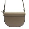 Luka 20-069 taupe női bőr válltáska 21 x 16 x 8 cm