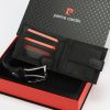 Pierre Cardin ZG-118-BR férfi marhabőr ajándék szett 25.5 x 6 x 19 cm