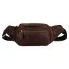 Peterson PTN 2506-OLH barna férfi marhabőr övtáska 37 x 14 x 8 cm