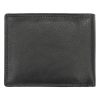 Money Kepper TCC 5600-2 RFID fekete koponya mintás férfi bőr pénztárca 12.5 x 10 x 3 cm