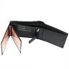Money Kepper TCC 5600-2 RFID fekete koponya mintás férfi bőr pénztárca 12.5 x 10 x 3 cm