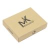 Money Kepper TCC 5600-2 RFID fekete koponya mintás férfi bőr pénztárca 12.5 x 10 x 3 cm