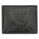 Money Kepper TCC 5600-1 RFID fekete sas mintás férfi bőr pénztárca 12.5 x 10 x 3 cm