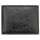 Money Kepper TCC 5600-5 RFID fekete sas fej mintás férfi bőr pénztárca 12.5 x 10 x 3 cm