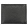 Money Kepper TCC 5600-6 RFID fekete mintás férfi bőr pénztárca 12.5 x 10 x 3 cm