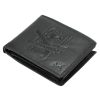 Money Kepper TCC 5600-6 RFID fekete mintás férfi bőr pénztárca 12.5 x 10 x 3 cm