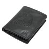 Money Kepper TCC 5601-5 RFID fekete sas fej mintás férfi bőr pénztárca 10 x 13 x 3 cm