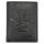 Money Kepper TCC 5601-6 RFID fekete mintás férfi bőr pénztárca 10 x 13 x 3 cm
