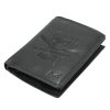 Money Kepper TCC 5601-6 RFID fekete mintás férfi bőr pénztárca 10 x 13 x 3 cm