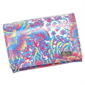   Baju Baj BB 1208-84-s139 mintás női bőr pénztárca 12.5 x 9 x 3.5 cm