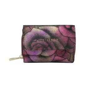   Peterson PTN 423229-MD lila női bőr pénztárca 12.5 x 8 x 3.5 cm