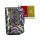 Peterson PTN 425214-MD zöld virág mintás női bőr pénztárca 11 x 15 x 3.5 cm