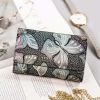 Peterson PTN 42108-ONBF szürke pillangó mintás bőr női pénztárca 12.5x8x2.5 cm