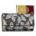 Peterson PTN 421028-ONBF szürke pillangó mintás női bőr pénztárca 18,5 x 9,5 cm