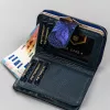 Peterson PTN 425214-ONBF kék női bőr pénztárca 9 x 13 x 3.5 cm