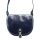 Florence 8863 M navy kék női bőr válltáska, oldaltáska 26 x 20 x 11 cm