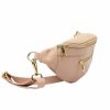 Luka 20-072 DOLLARO pink női bőr kézitáska 30 x 13.5 x 8 cm