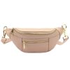 Luka 20-072 DOLLARO pink női bőr kézitáska 30 x 13.5 x 8 cm