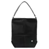 Gregorio EKO PREMIUM #111-4 fekete női rostbőr táska 30 x 33 x 16 cm