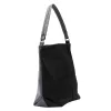 Gregorio EKO PREMIUM #111-4 fekete női rostbőr táska 30 x 33 x 16 cm