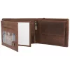 Peterson PTN N992-BE-TRAVEL konyak férfi bőr pénztárca 12.8 x 9.5 x 2.8 cm